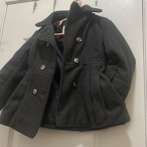 Jessica Simpson girls coat size 4 dark gray